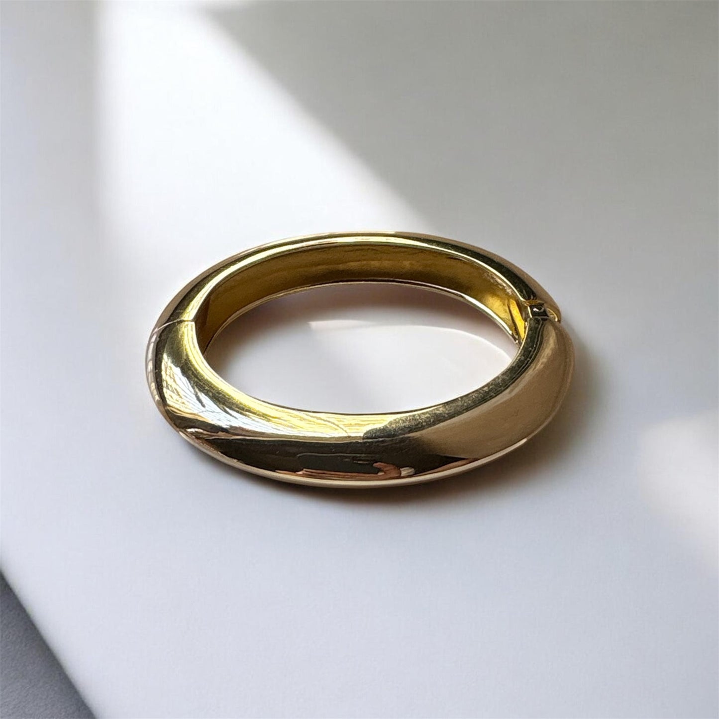 Domed Smooth Bangle