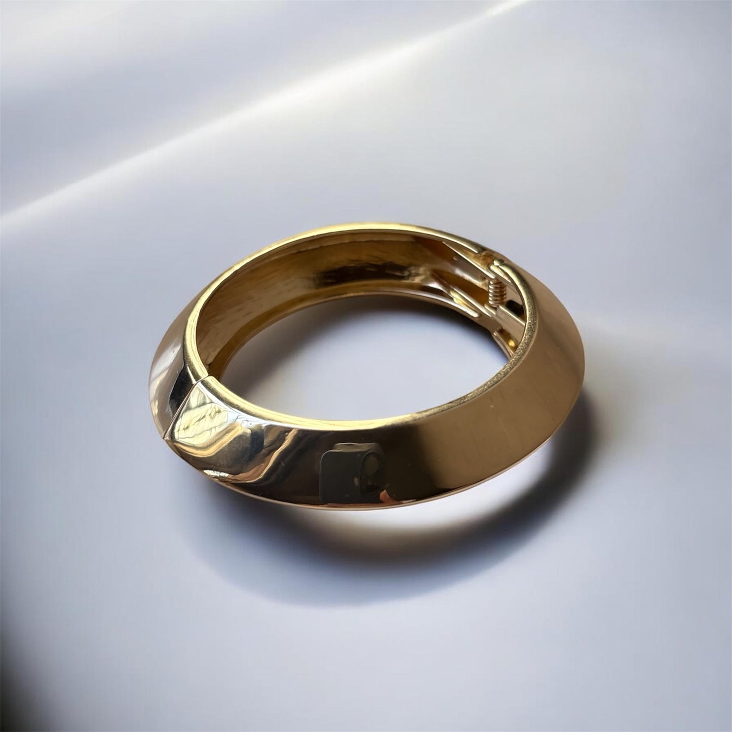 Wide Puffy Bangle