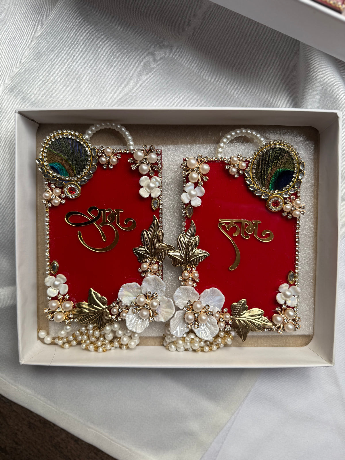 Red Morpankh Shubh Labh