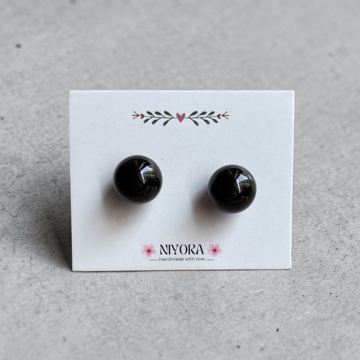 Midnight Gloss Studs