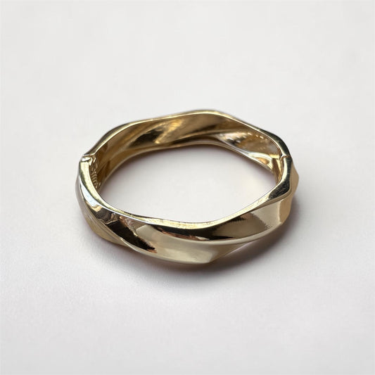 Geometric Twisted Bangle