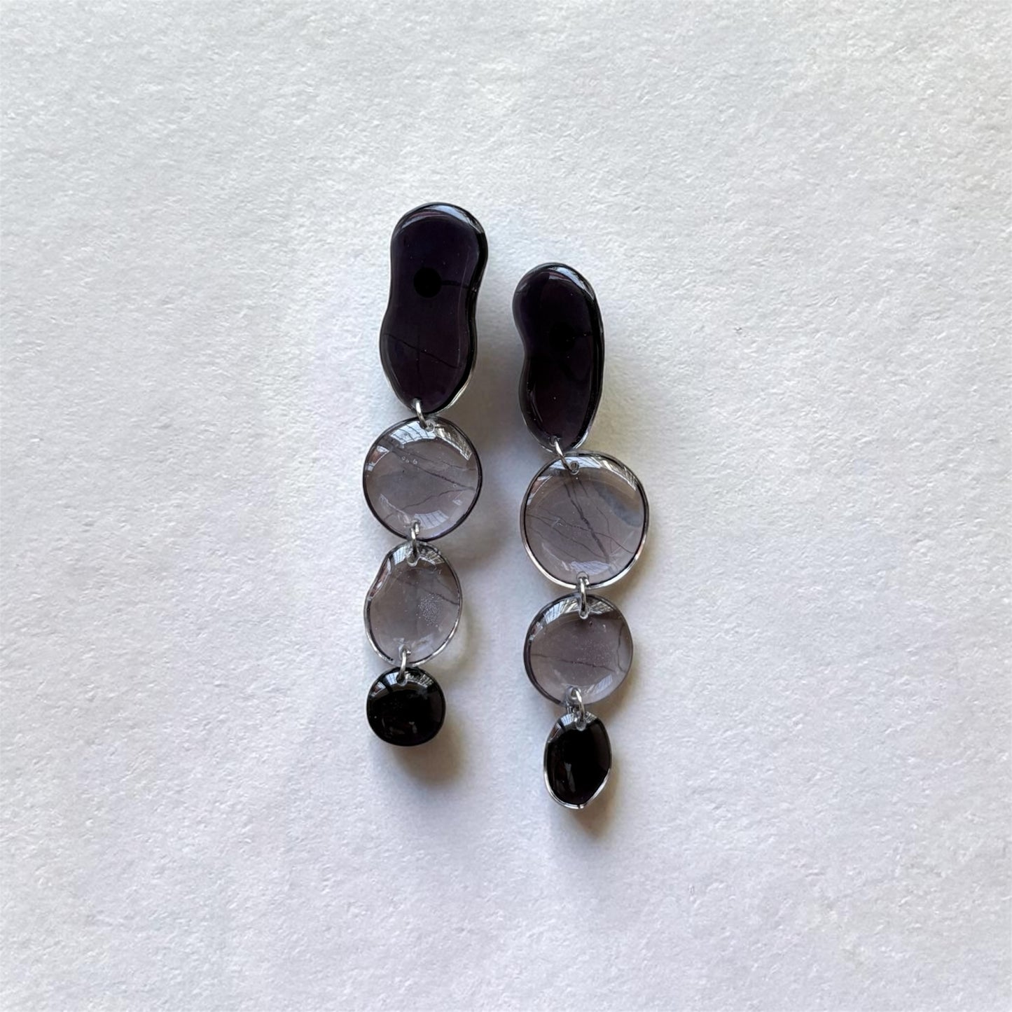 Noir Drift Earrings