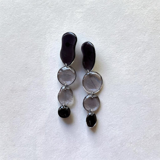 Noir Drift Earrings