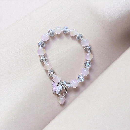 Crystal Butterfly Glow Bracelet