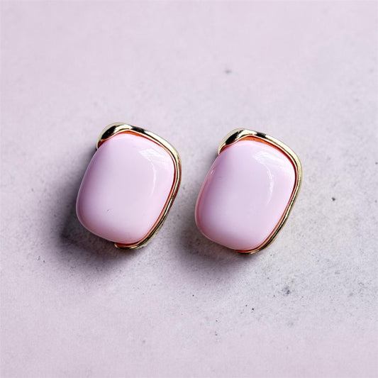 Blush Gold Studs