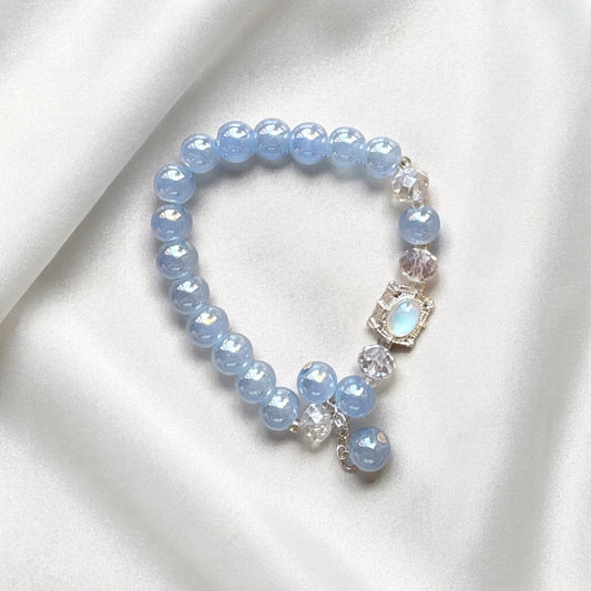 Blue Gem Crystal Bracelet