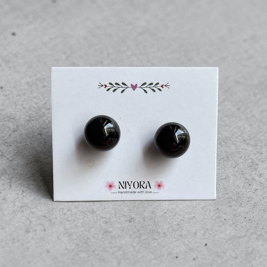 Midnight Gloss Studs